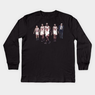 Chicago Bulls The Last Dance II Kids Long Sleeve T-Shirt